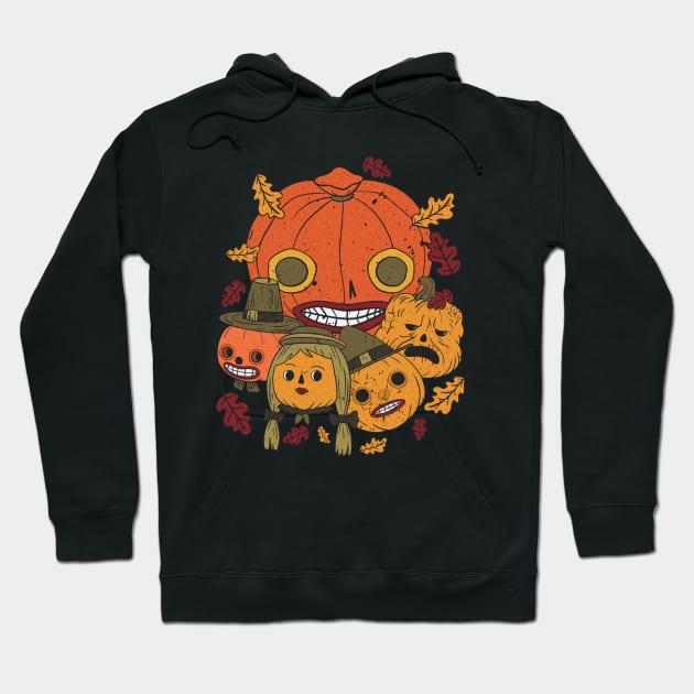 Pottsfield Pumpkins Hoodie by RetroPandora